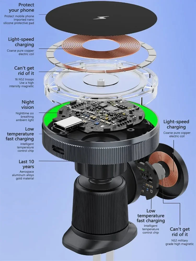 Magnetic Car Wireless Charger
