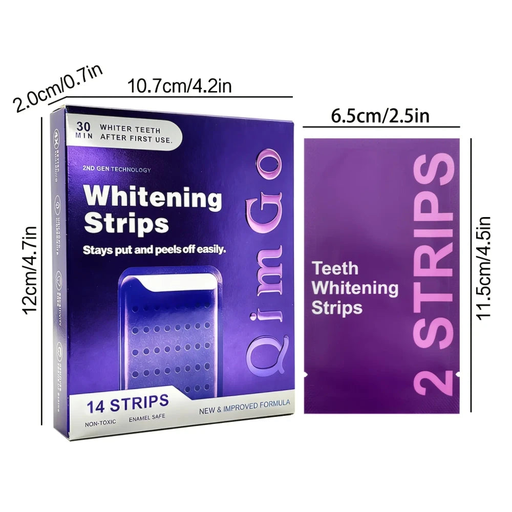 Purple Teeth Whitening Strips